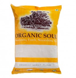 Organic Soul Organic Wheat Flour   Pack  4 kilogram